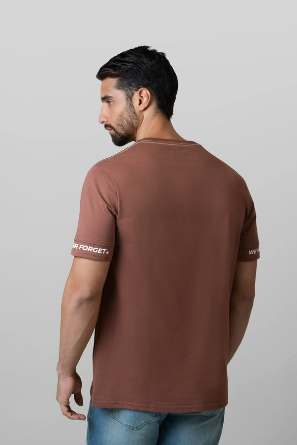 CAMISETA MANGA CORTA COLOR BRUNETTE