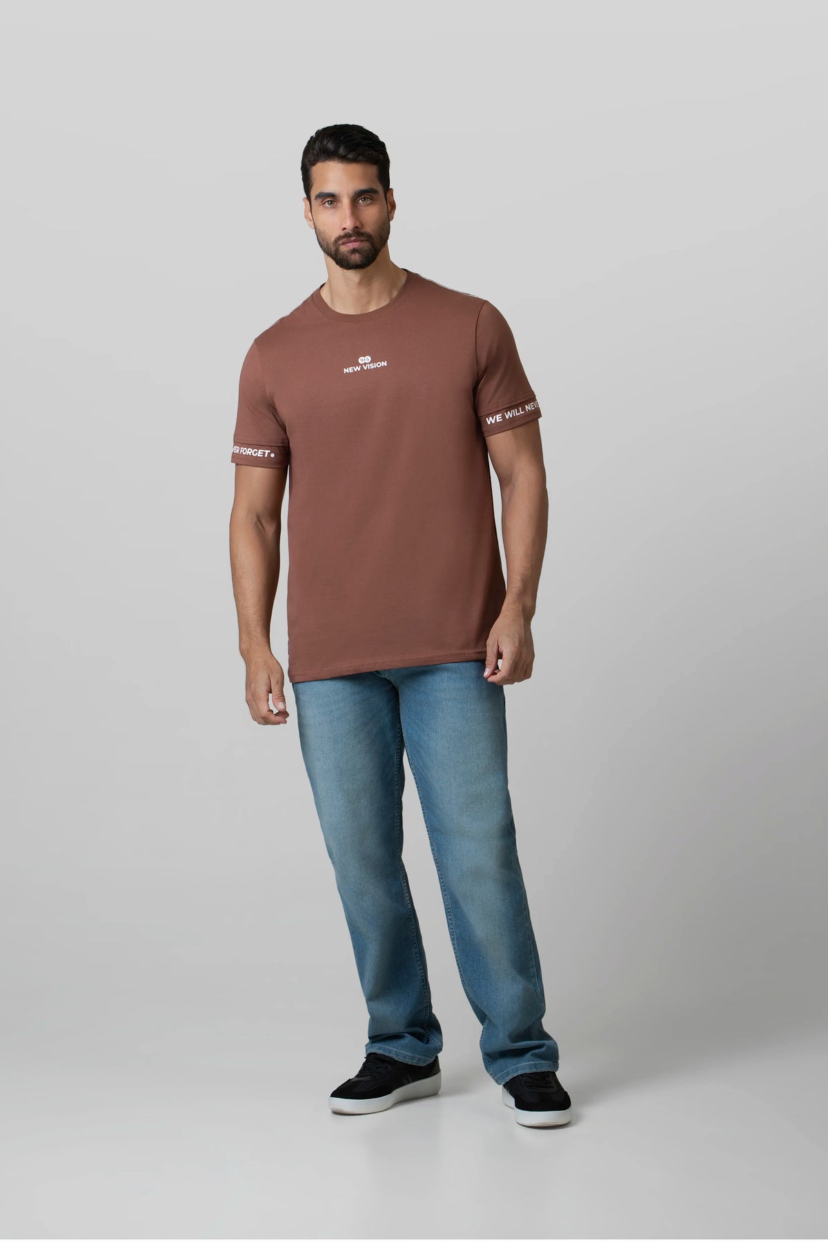 CAMISETA MANGA CORTA COLOR BRUNETTE