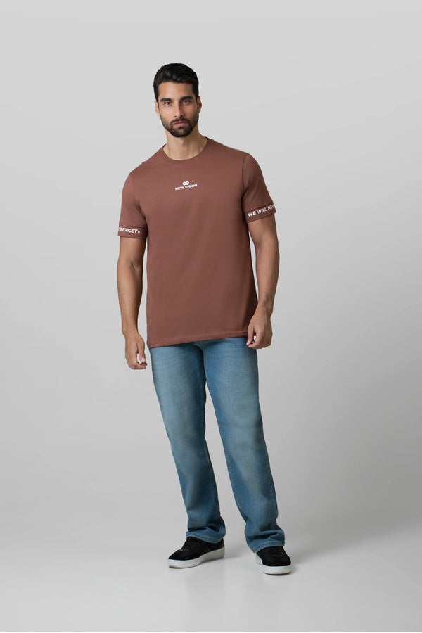 CAMISETA MANGA CORTA COLOR BRUNETTE
