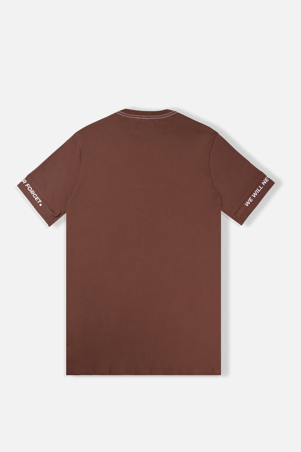 CAMISETA MANGA CORTA COLOR BRUNETTE