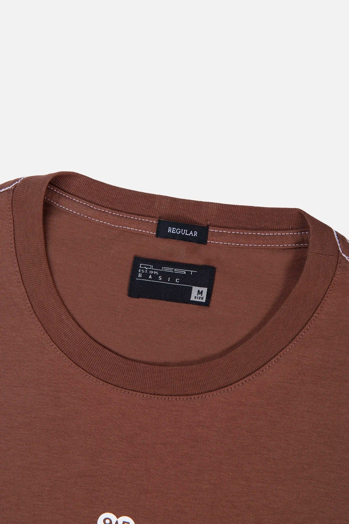 CAMISETA MANGA CORTA COLOR BRUNETTE