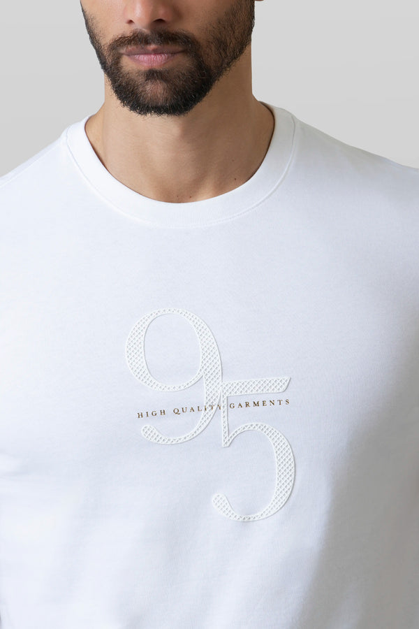 CAMISETA MANGA CORTA COLOR BLANCO