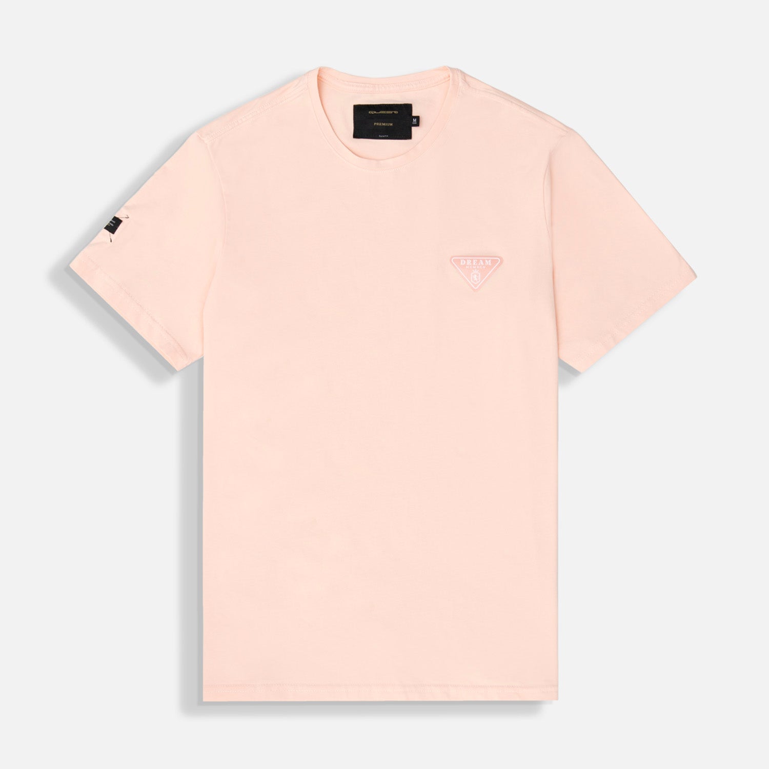 CAMISETA PREMIUM MANGA CORTA COLOR PEACH PARFAIT