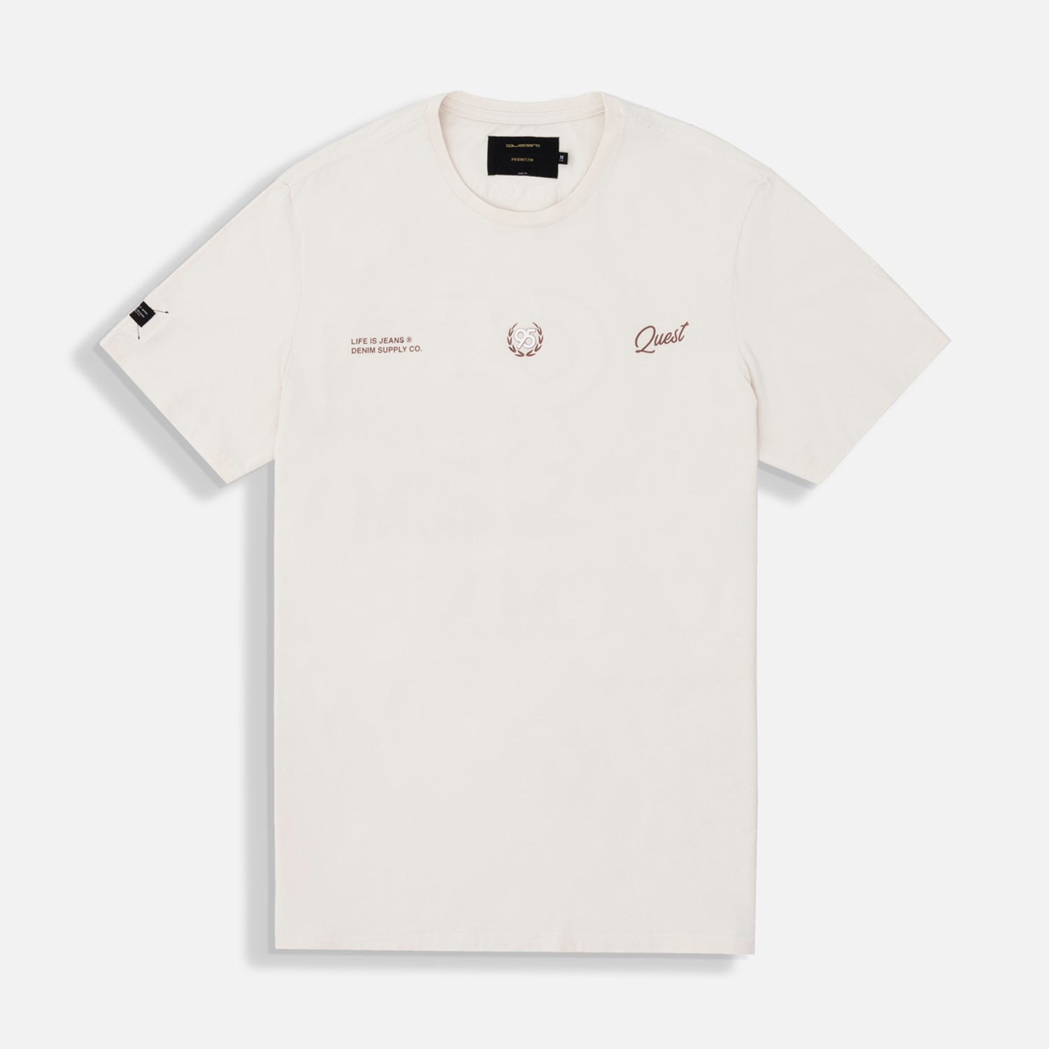 CAMISETA PREMIUM MANGA CORTA COLOR WHITECAP GRAY