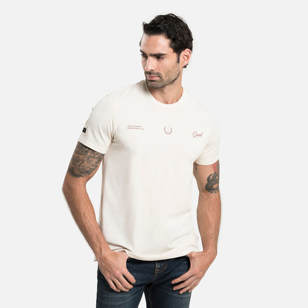 CAMISETA PREMIUM MANGA CORTA COLOR WHITECAP GRAY