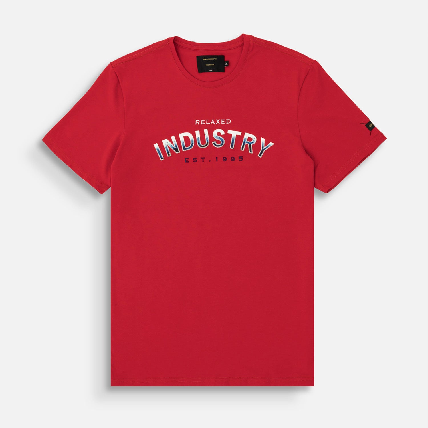 CAMISETA PREMIUM MANGA CORTA COLOR ROJO