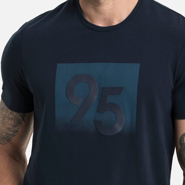 CAMISETA PREMIUM MANGA CORTA COLOR AZUL NOCHE