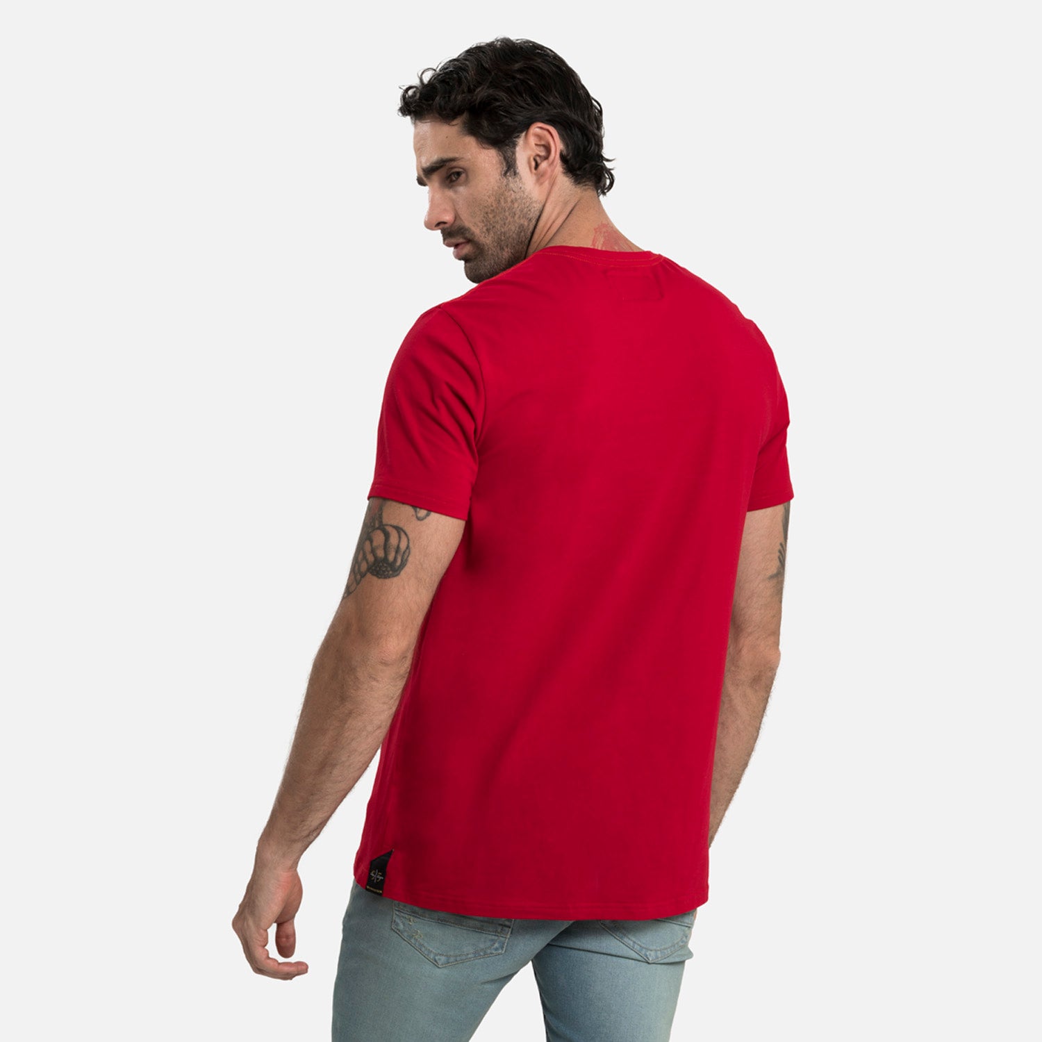 CAMISETA PREMIUM MANGA CORTA COLOR ROJO