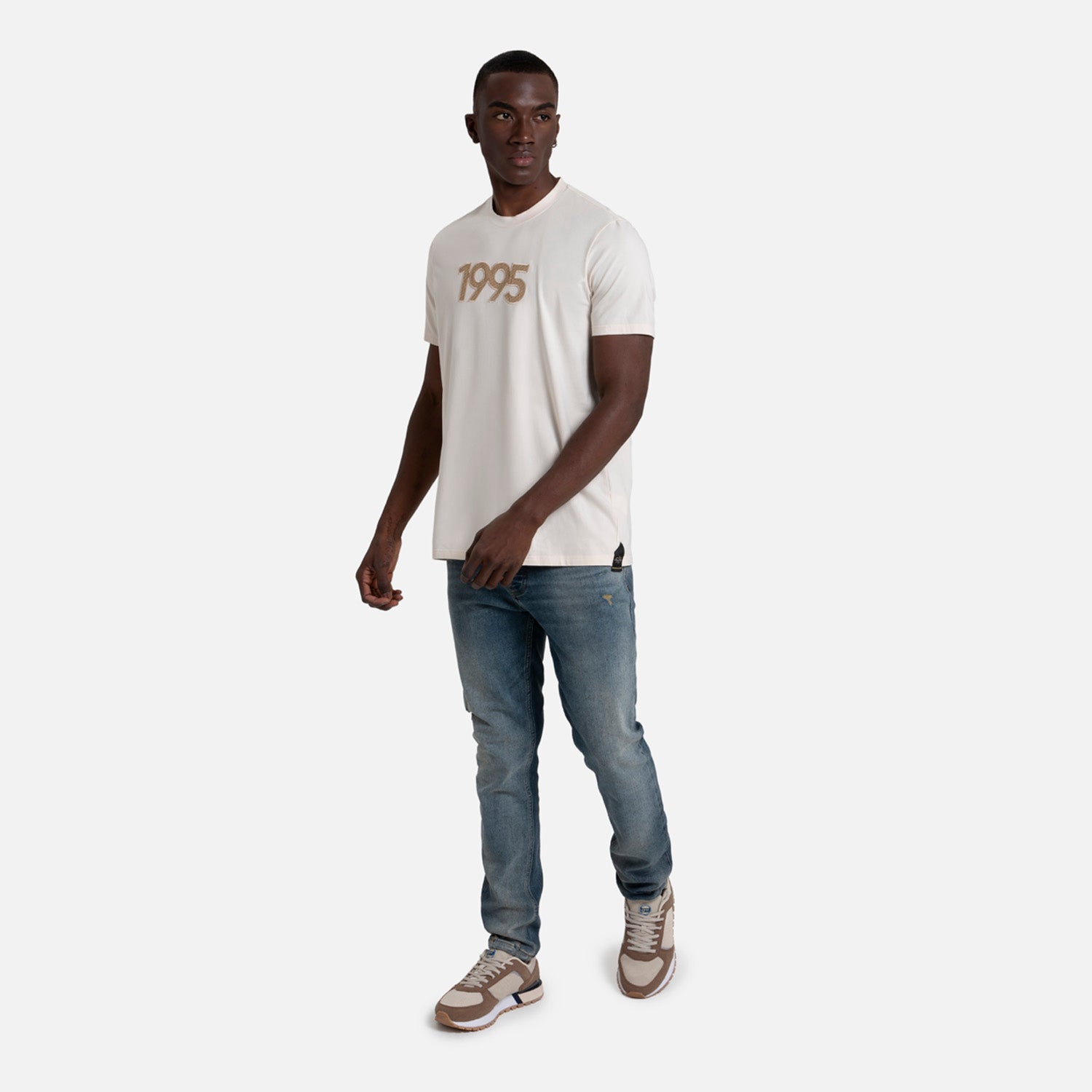 CAMISETA PREMIUM MANGA CORTA COLOR WHITECAP GRAY