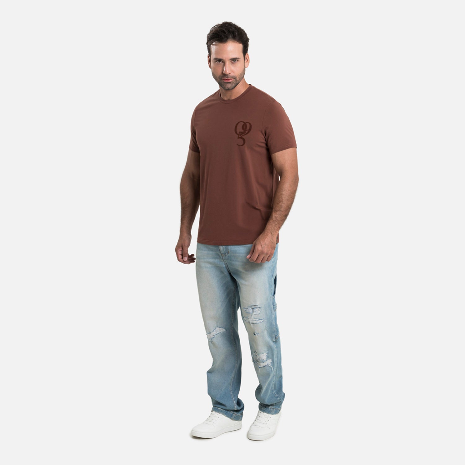 CAMISETA PREMIUM MANGA CORTA COLOR BRUNETTE