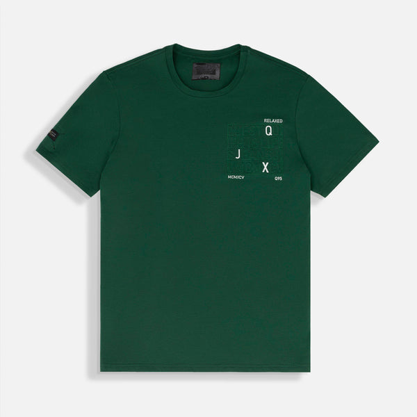 CAMISETA PREMIUM MANGA CORTA COLOR VERDE PRADERA