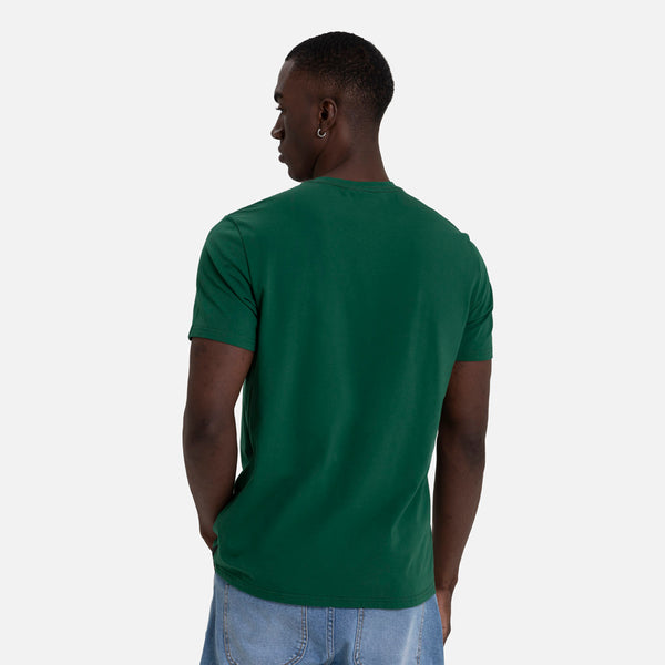 CAMISETA PREMIUM MANGA CORTA COLOR VERDE PRADERA