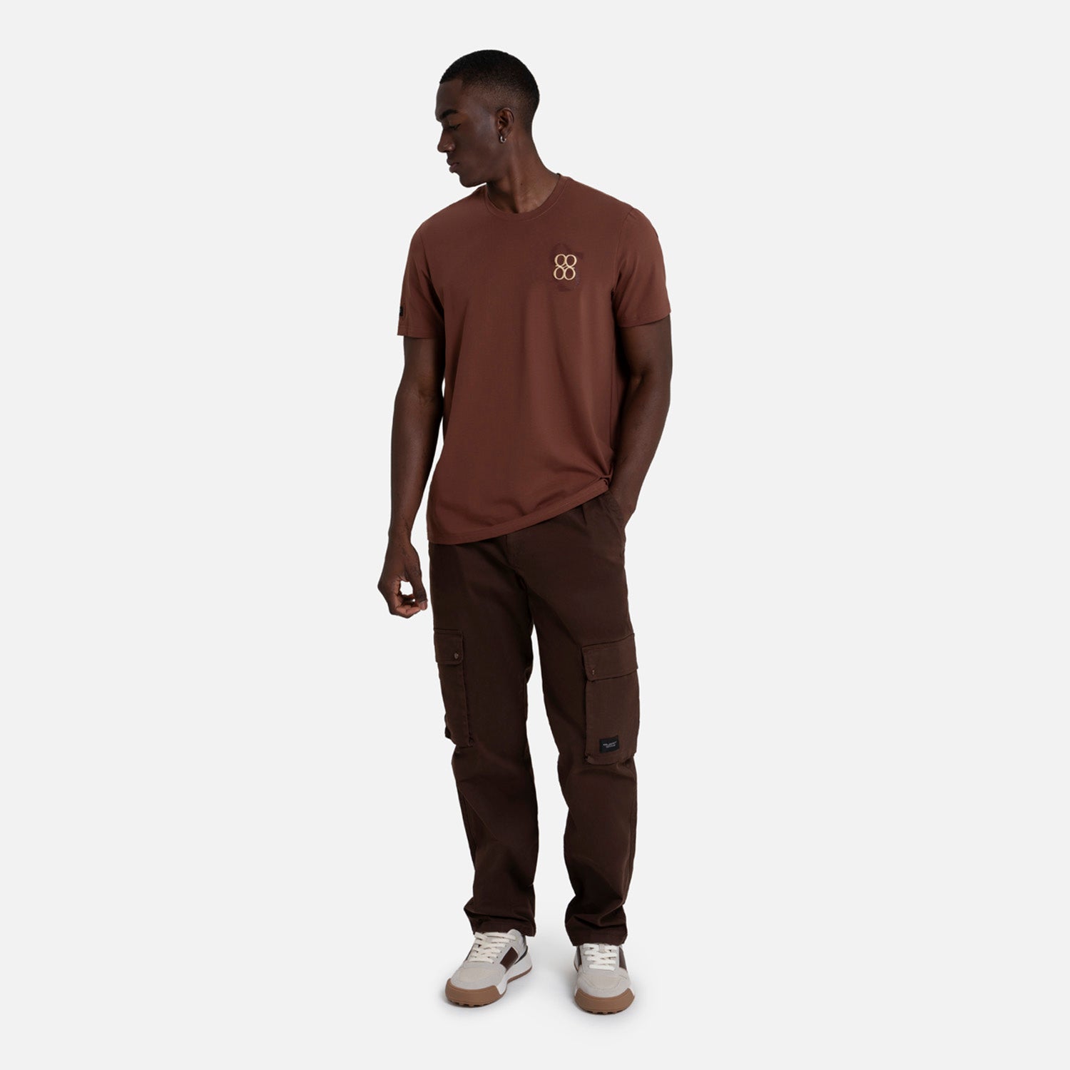 CAMISETA PREMIUM MANGA CORTA COLOR BRUNETTE