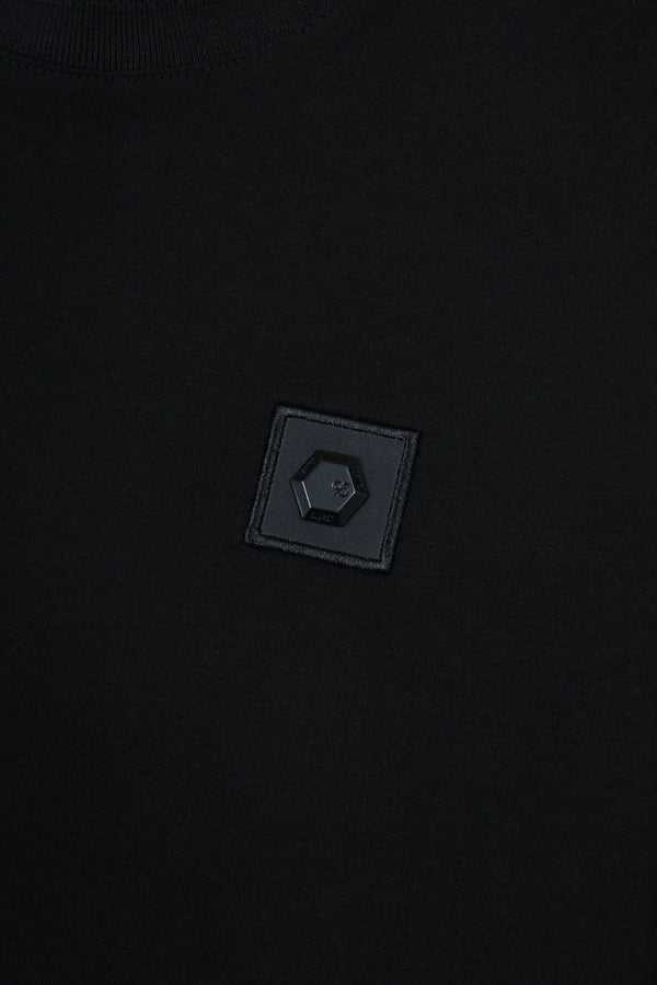 CAMISETA PREMIUM MANGA CORTA COLOR NEGRO