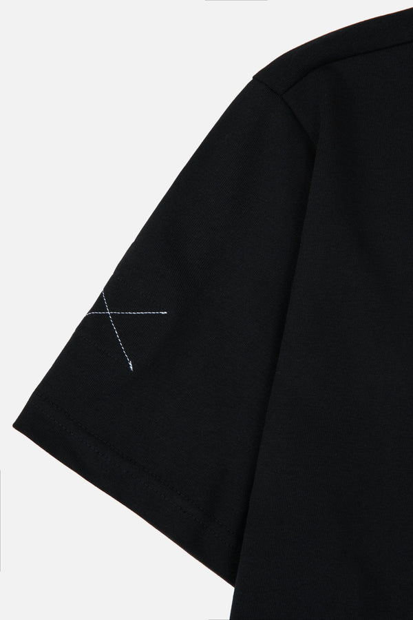 CAMISETA PREMIUM MANGA CORTA COLOR NEGRO