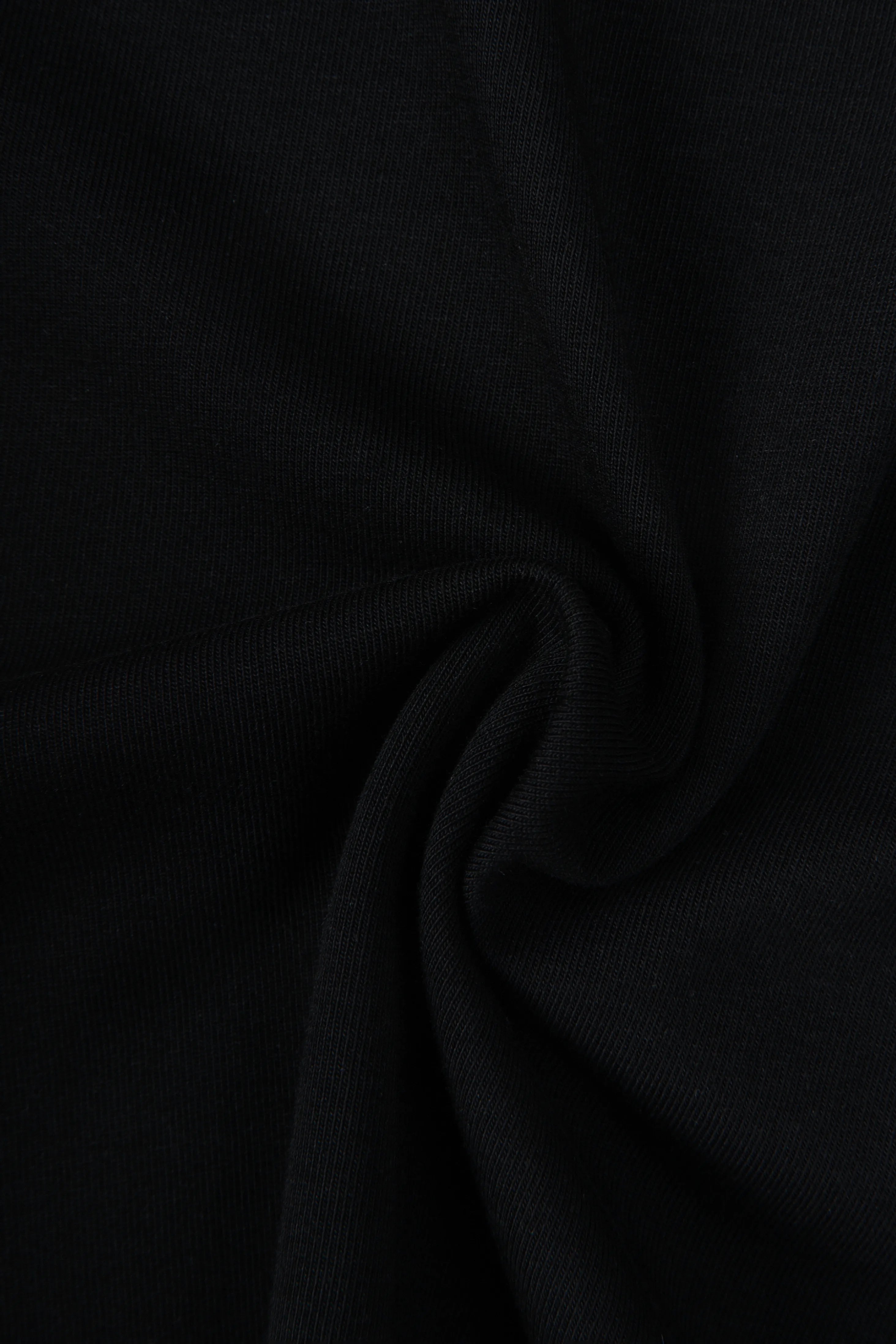 CAMISETA PREMIUM MANGA CORTA COLOR NEGRO