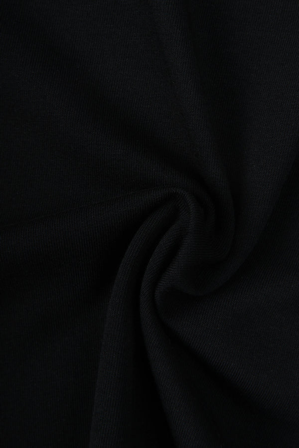 CAMISETA PREMIUM MANGA CORTA COLOR NEGRO