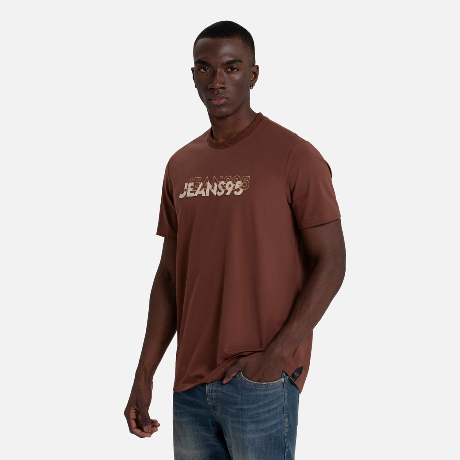 CAMISETA PREMIUM MANGA CORTA COLOR BRUNETTE