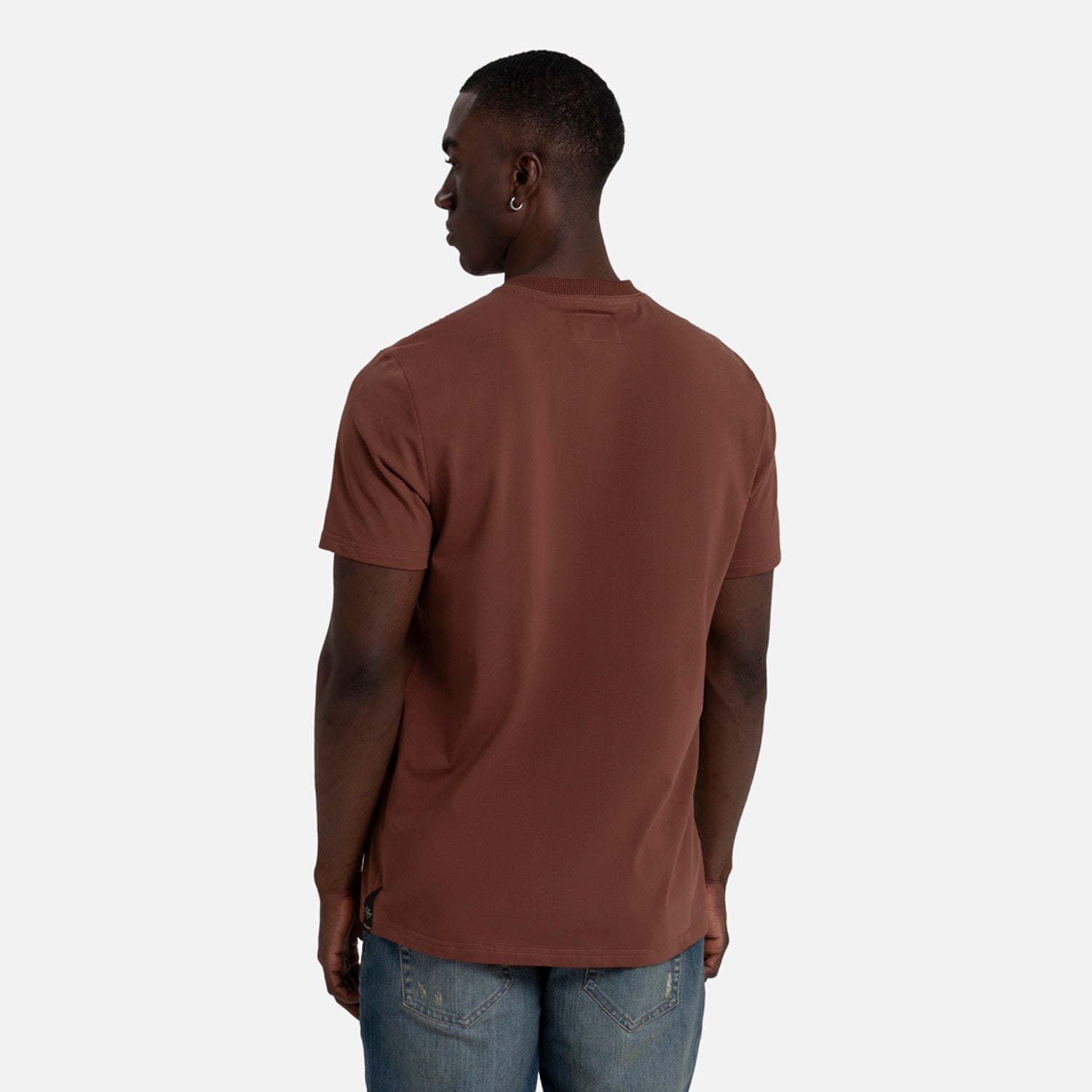CAMISETA PREMIUM MANGA CORTA COLOR BRUNETTE