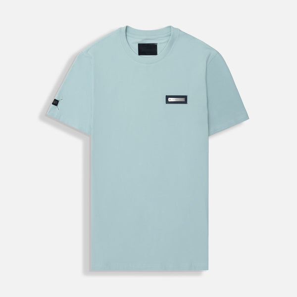 CAMISETA PREMIUM MANGA CORTA COLOR VERDE MENTA EMPOLVADO