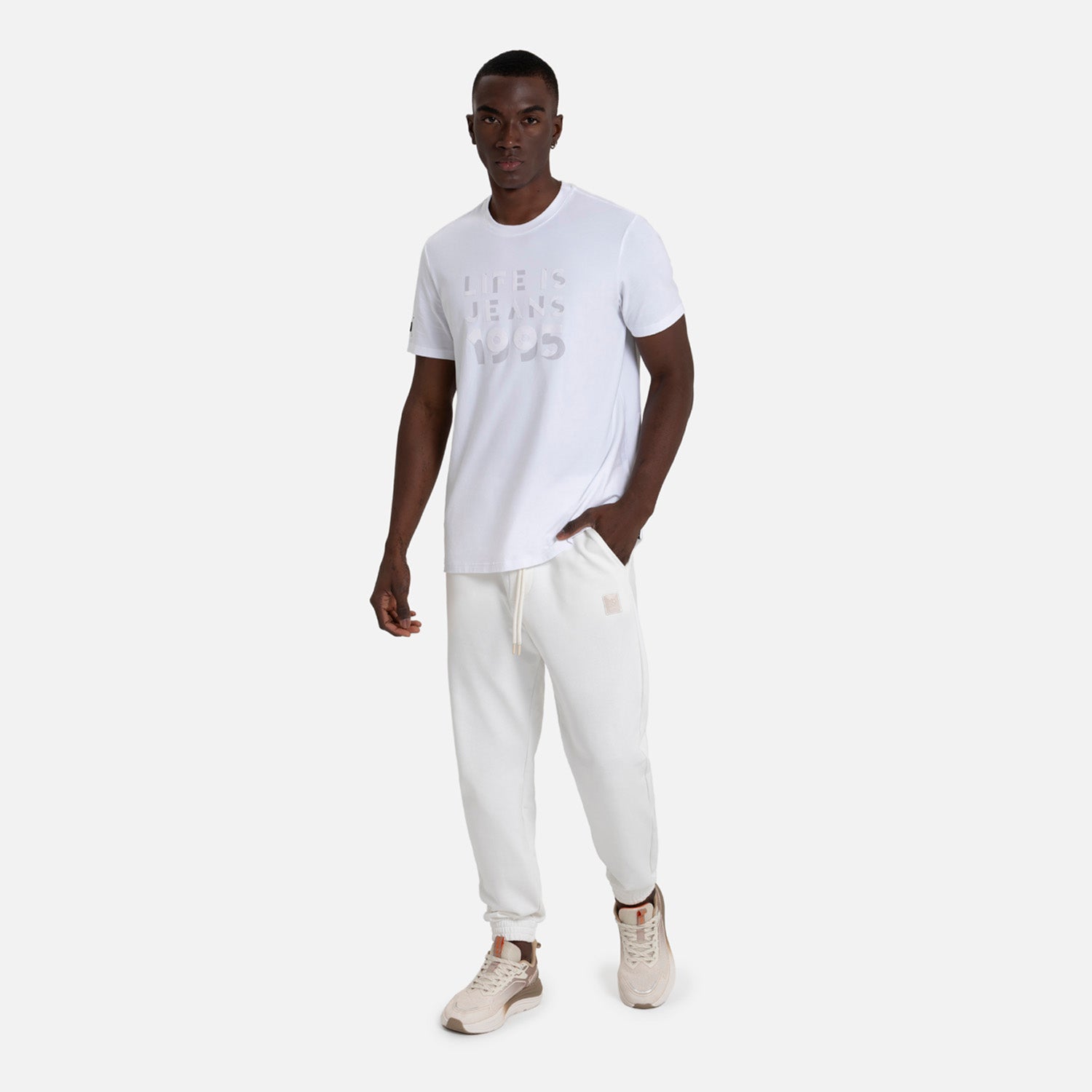 CAMISETA PREMIUM MANGA CORTA COLOR BLANCO OPTICO