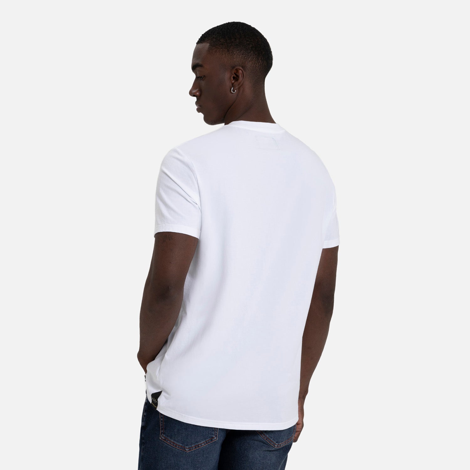 CAMISETA PREMIUM MANGA CORTA COLOR BLANCO OPTICO