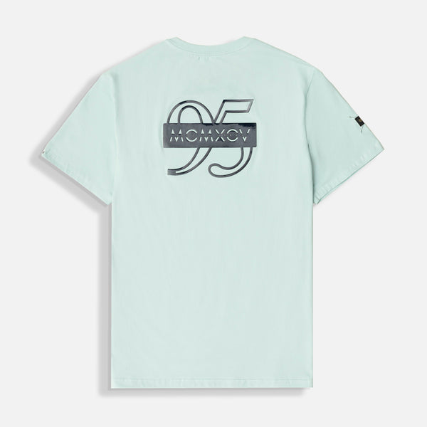 CAMISETA PREMIUM MANGA CORTA COLOR VERDE MENTA EMPOLVADO
