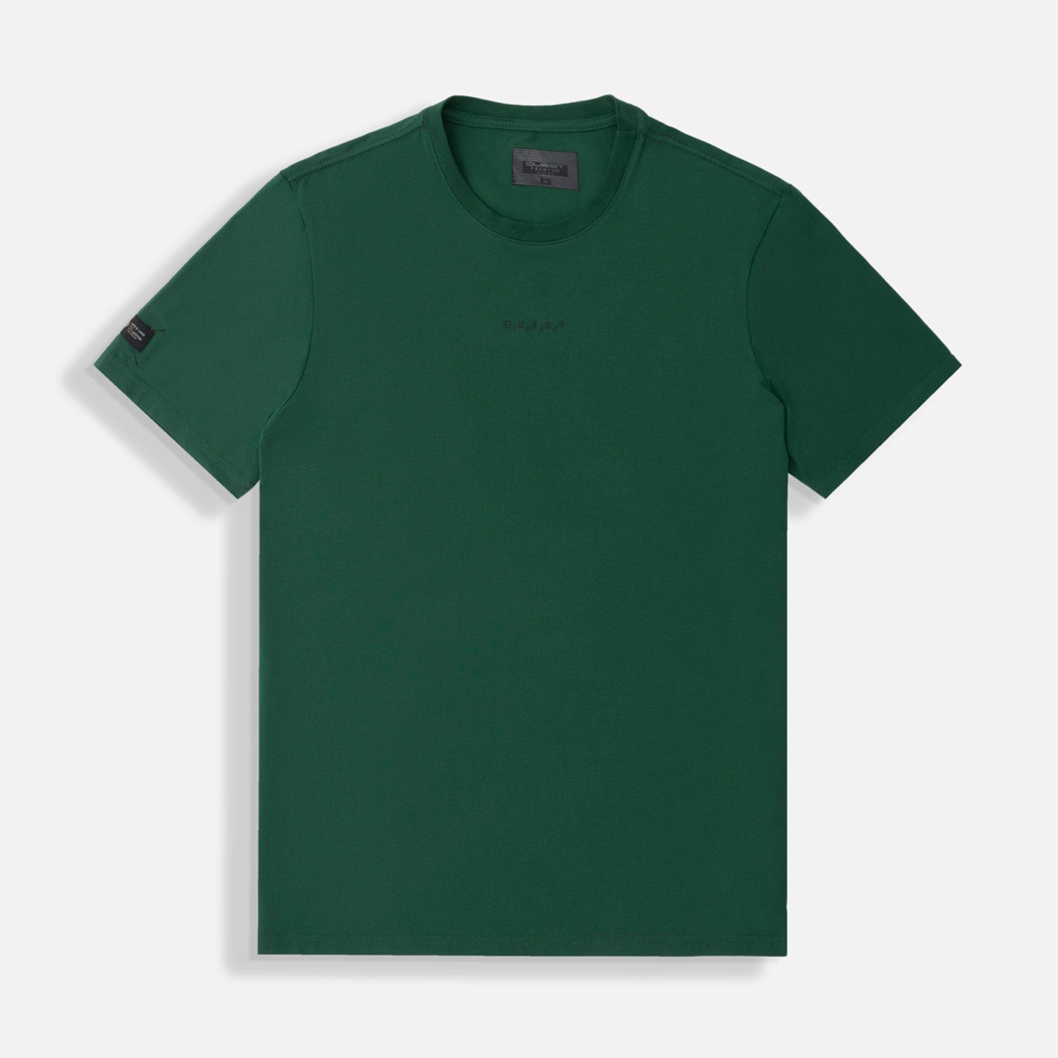 CAMISETA PREMIUM MANGA CORTA COLOR VERDE PRADERA