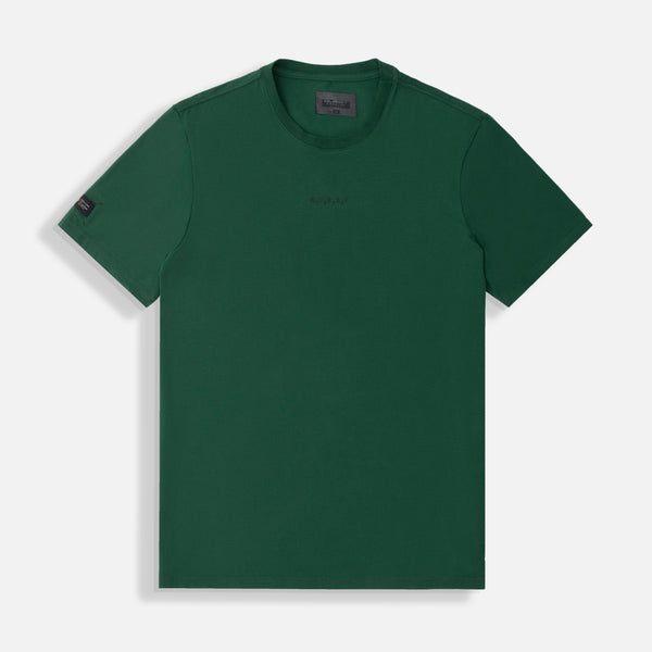 CAMISETA PREMIUM MANGA CORTA COLOR VERDE PRADERA