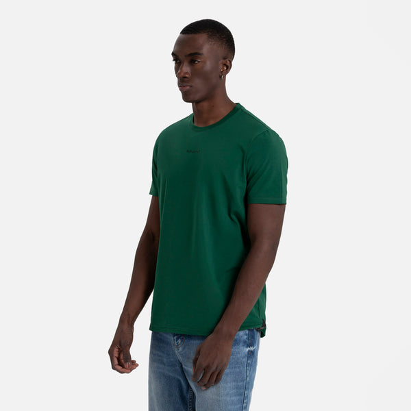 CAMISETA PREMIUM MANGA CORTA COLOR VERDE PRADERA