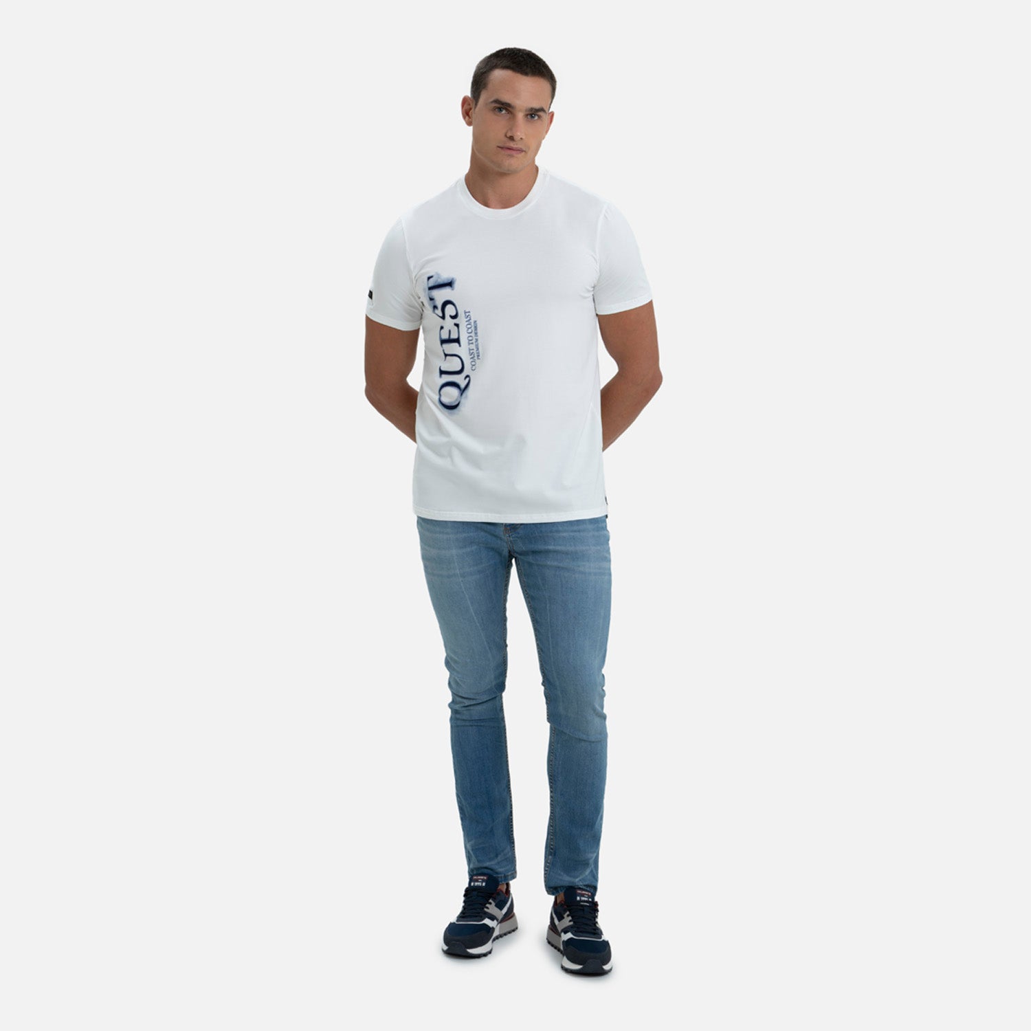 CAMISETA PREMIUM MANGA CORTA COLOR IVORY