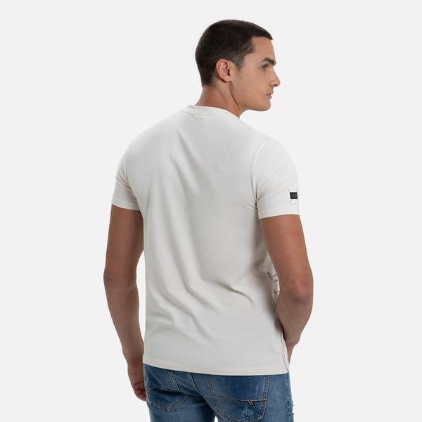 CAMISETA PREMIUM MANGA CORTA COLOR WHITECAP GRAY