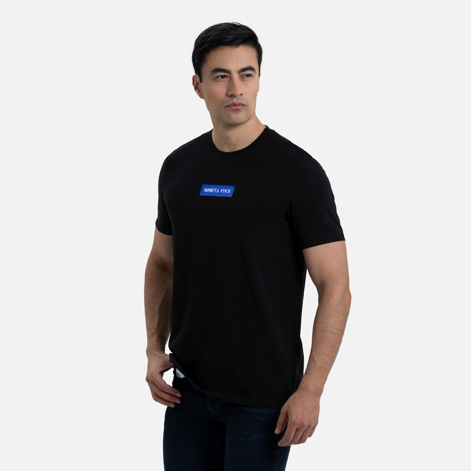 CAMISETA PREMIUM MANGA CORTA COLOR NEGRO