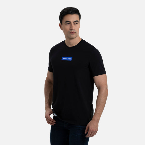 CAMISETA PREMIUM MANGA CORTA COLOR NEGRO