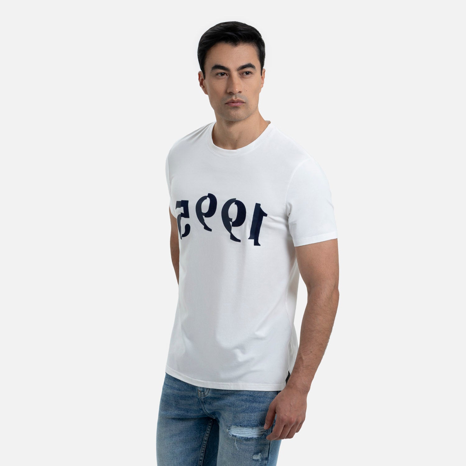 CAMISETA PREMIUM MANGA CORTA COLOR IVORY