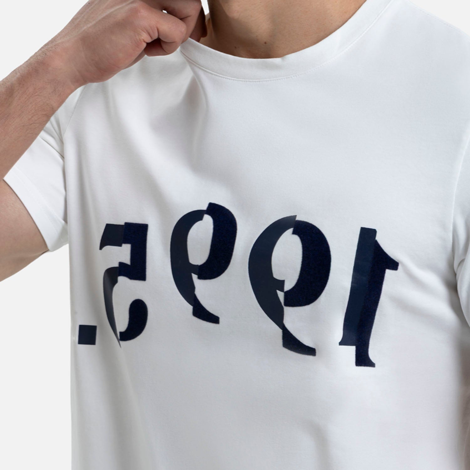 CAMISETA PREMIUM MANGA CORTA COLOR IVORY
