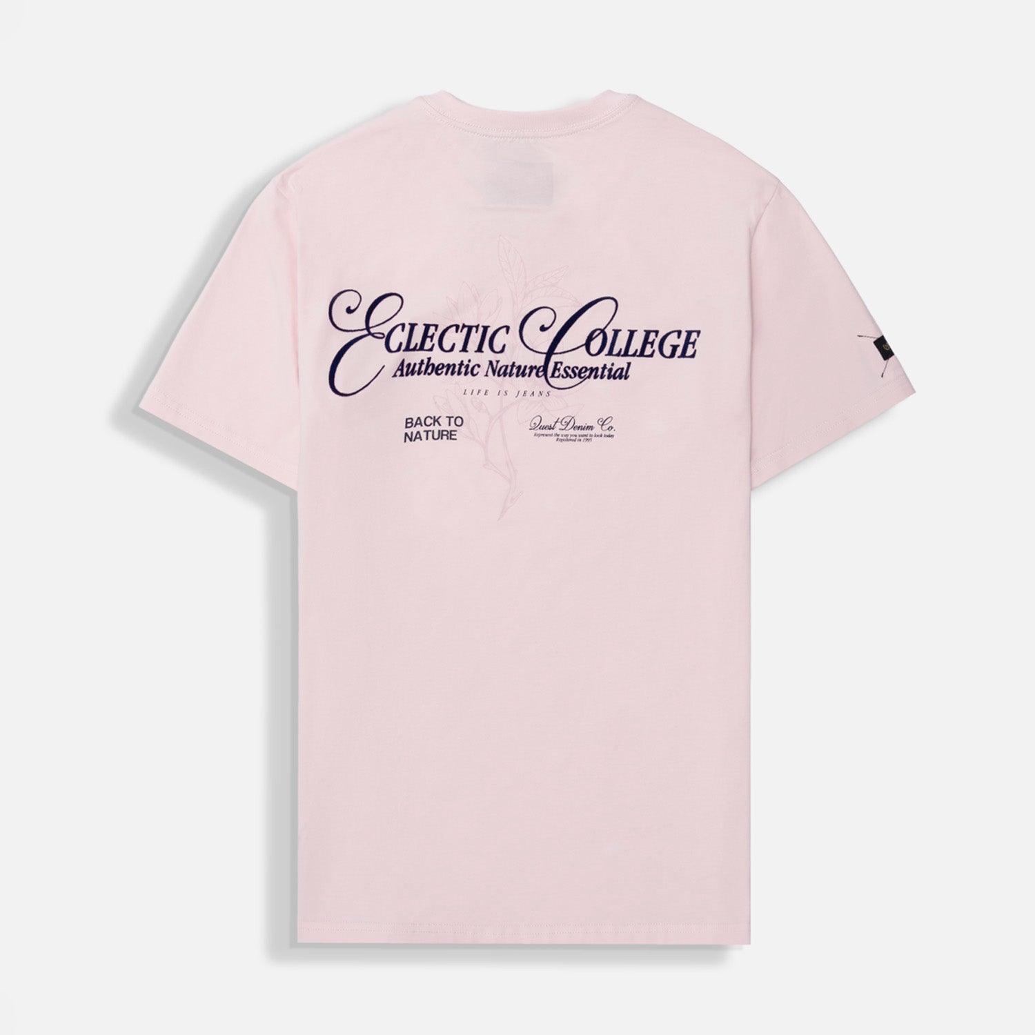 CAMISETA PREMIUM MANGA CORTA COLOR ROSADO FRESA