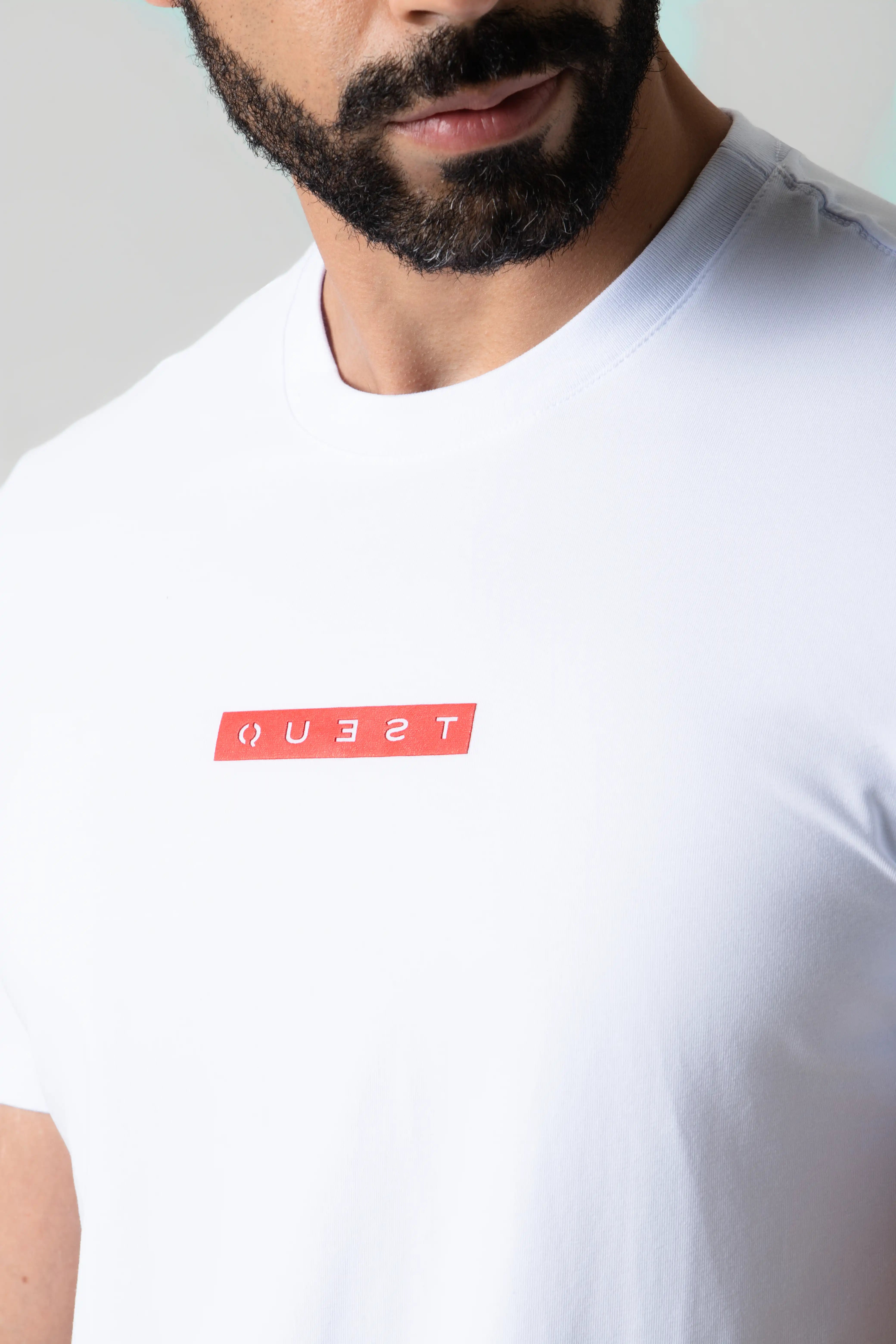 CAMISETA PREMIUM MANGA CORTA COLOR BLANCO OPTICO