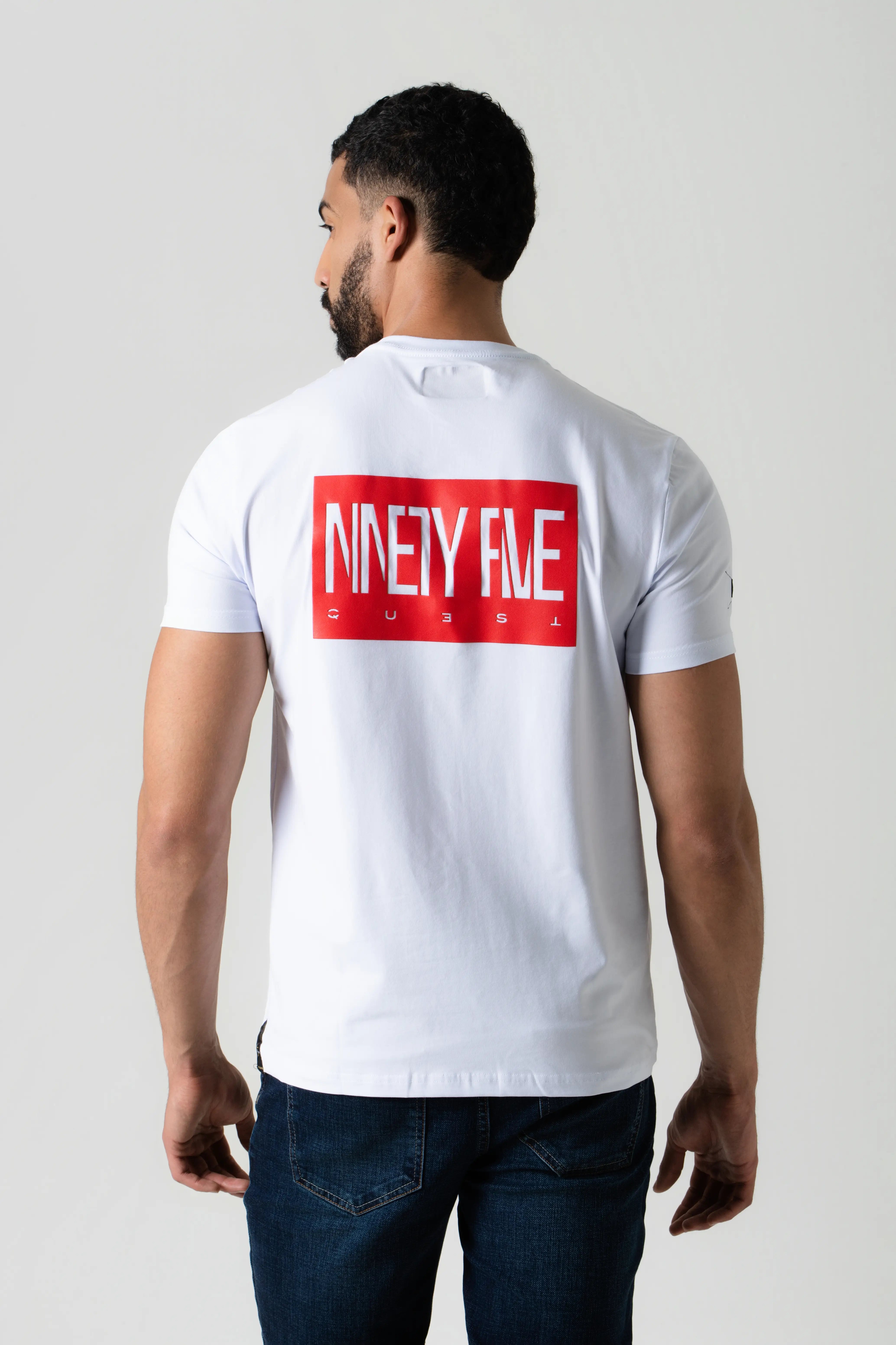 CAMISETA PREMIUM MANGA CORTA COLOR BLANCO OPTICO