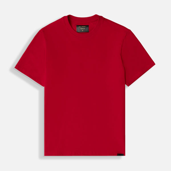 CAMISETA PREMIUM MANGA CORTA COLOR ROJO