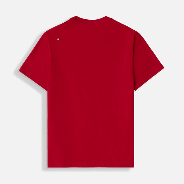 CAMISETA PREMIUM MANGA CORTA COLOR ROJO