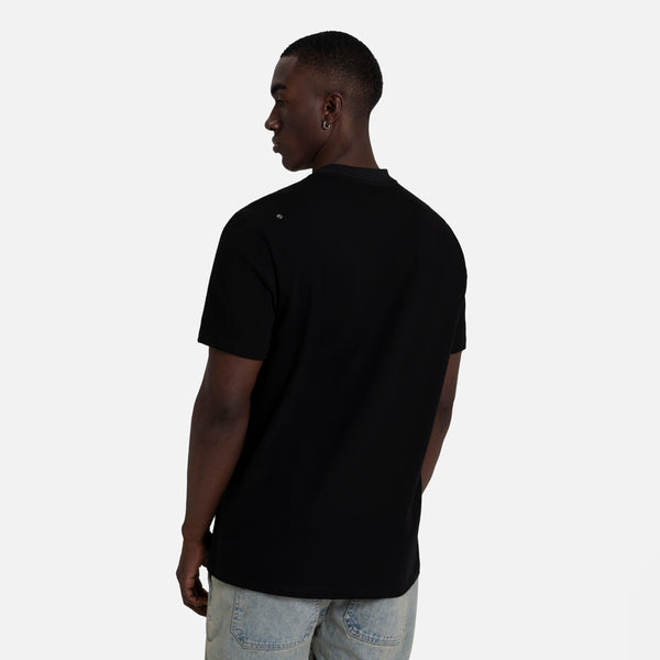 CAMISETA PREMIUM MANGA CORTA COLOR NEGRO