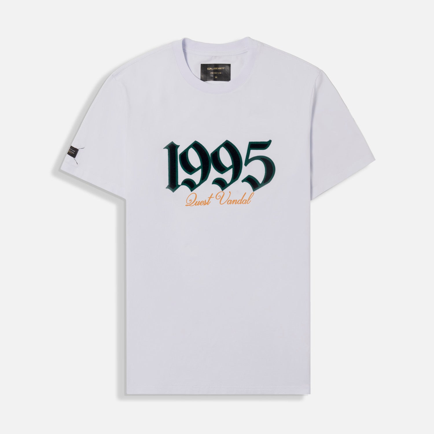CAMISETA PREMIUM MANGA CORTA COLOR BLANCO OPTICO