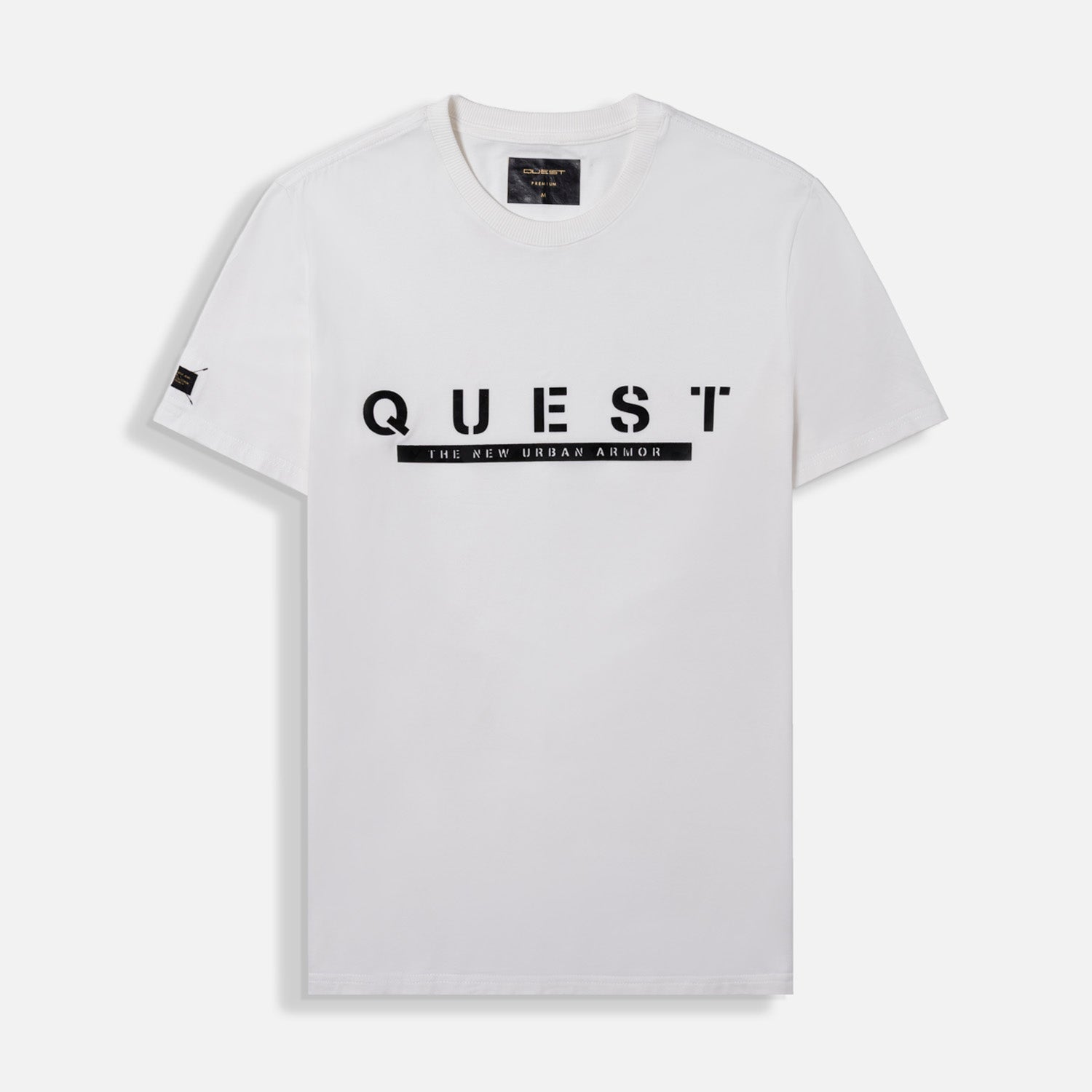 CAMISETA PREMIUM MANGA CORTA COLOR IVORY