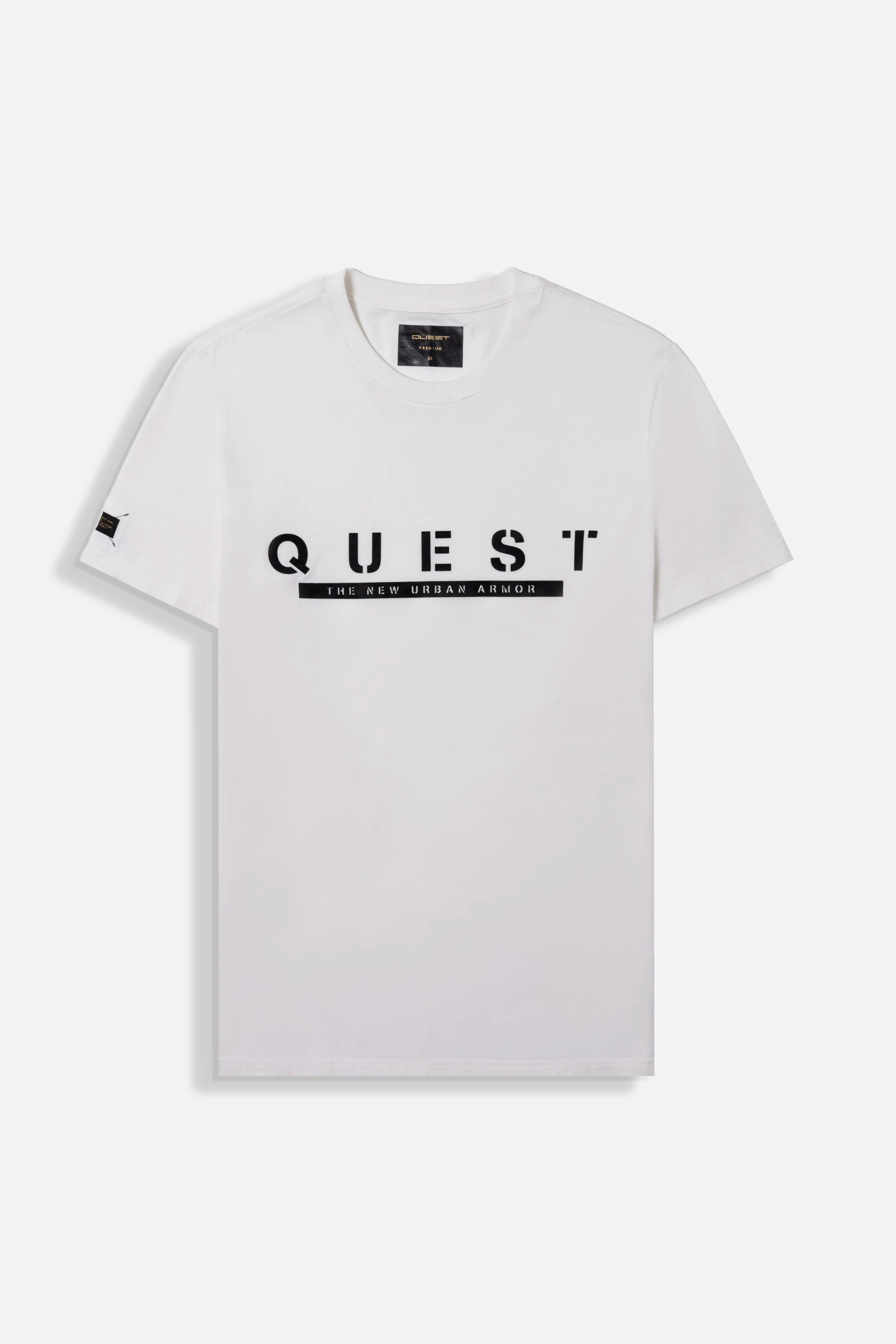 CAMISETA PREMIUM MANGA CORTA COLOR IVORY