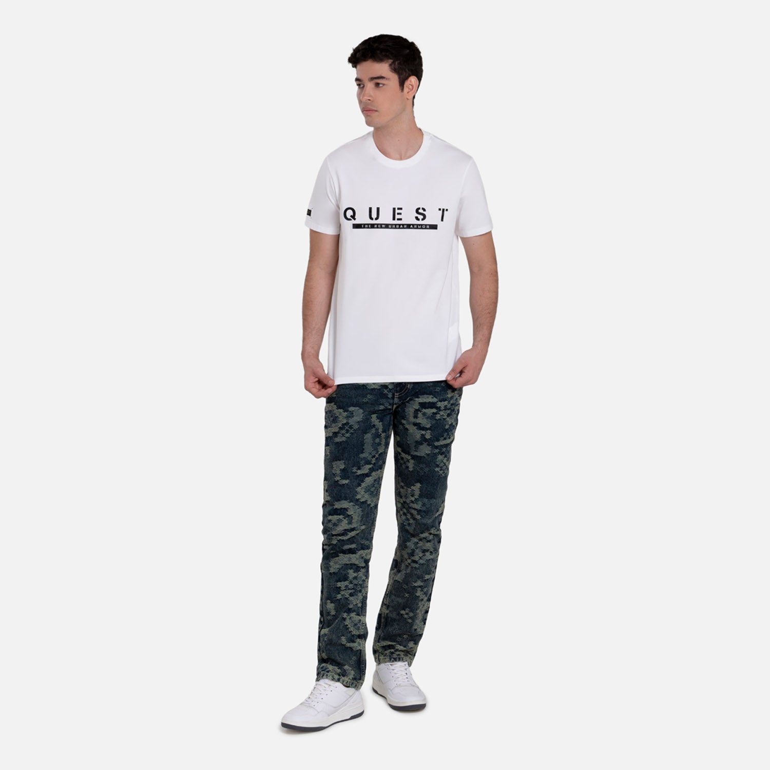 CAMISETA PREMIUM MANGA CORTA COLOR IVORY