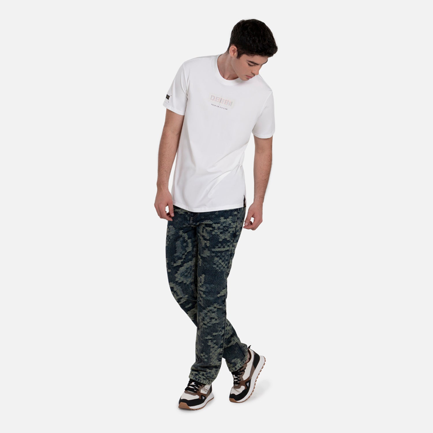 CAMISETA PREMIUM MANGA CORTA COLOR IVORY