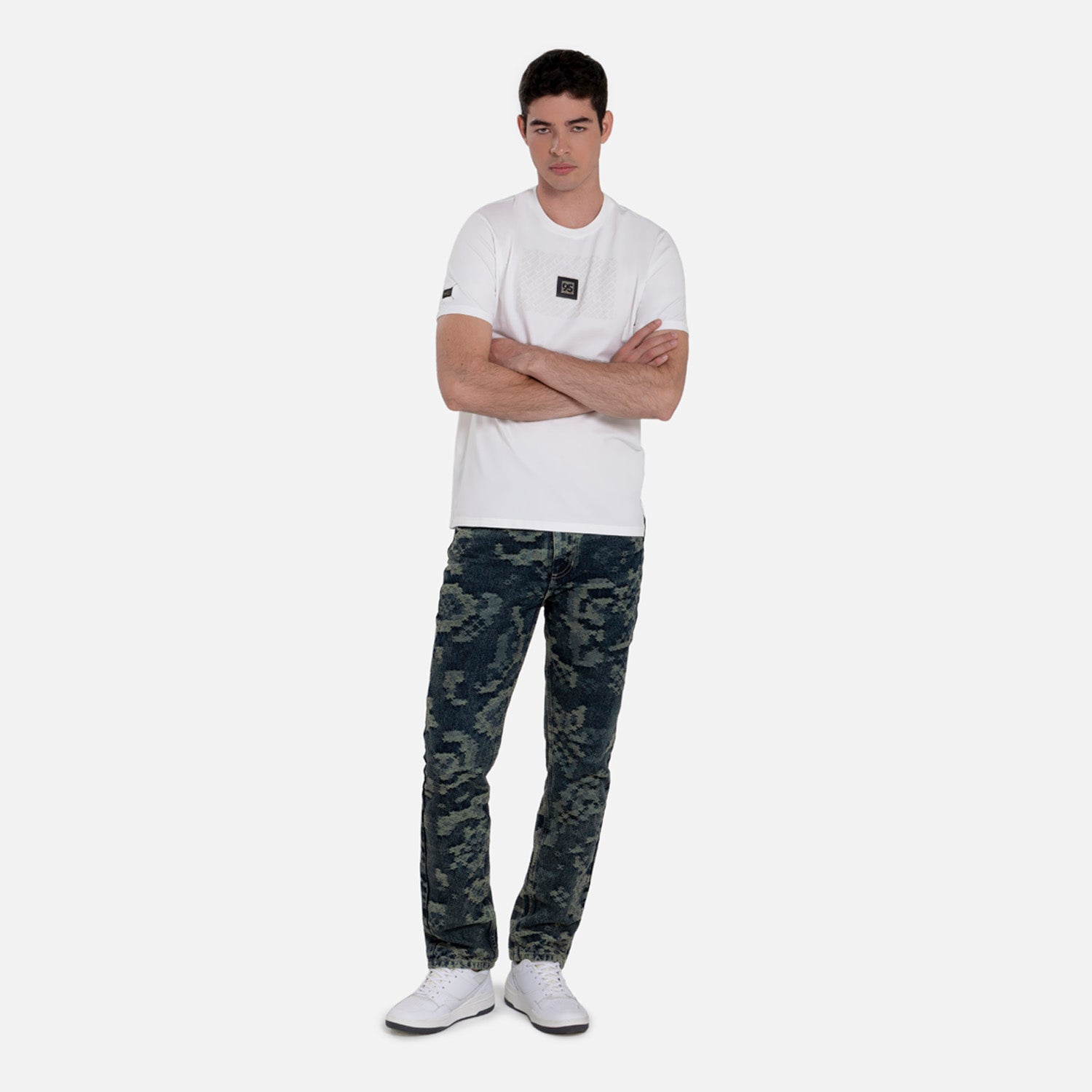 CAMISETA PREMIUM MANGA CORTA COLOR IVORY
