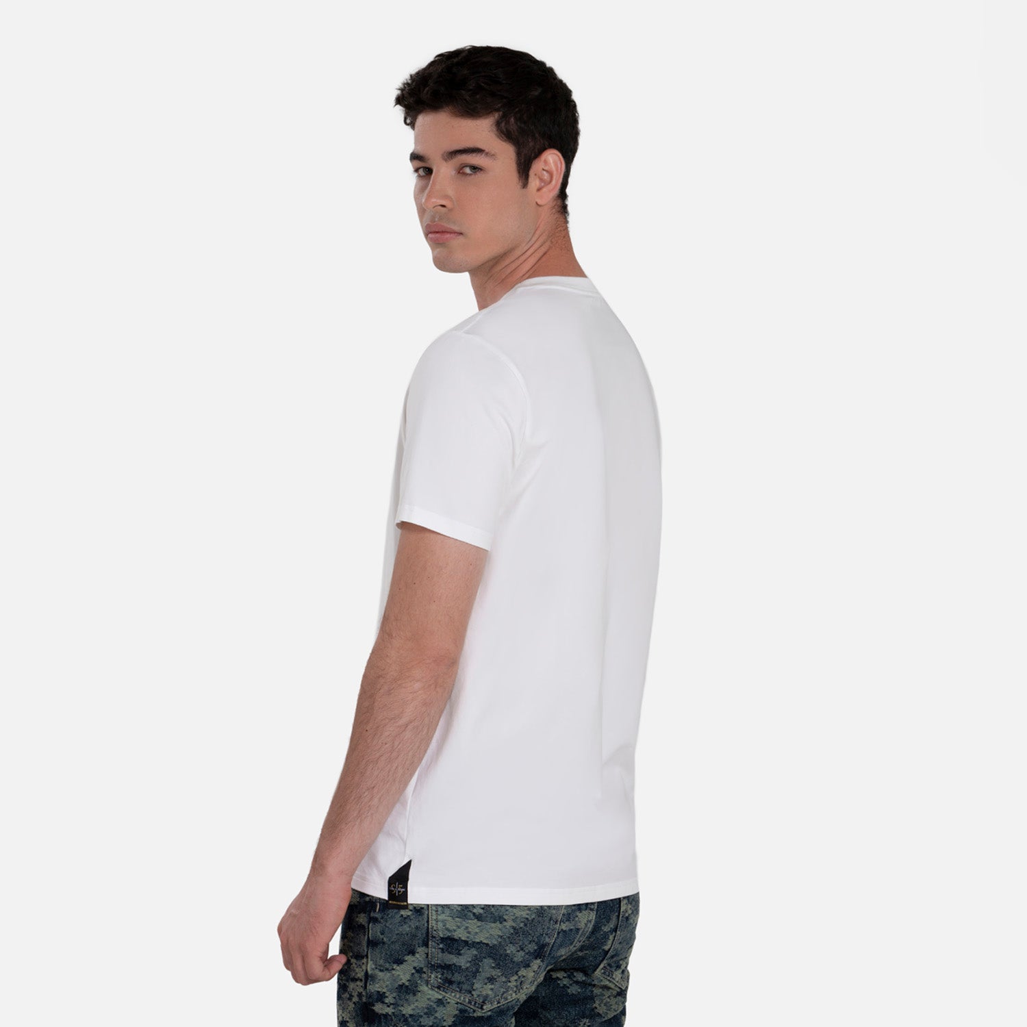 CAMISETA PREMIUM MANGA CORTA COLOR IVORY