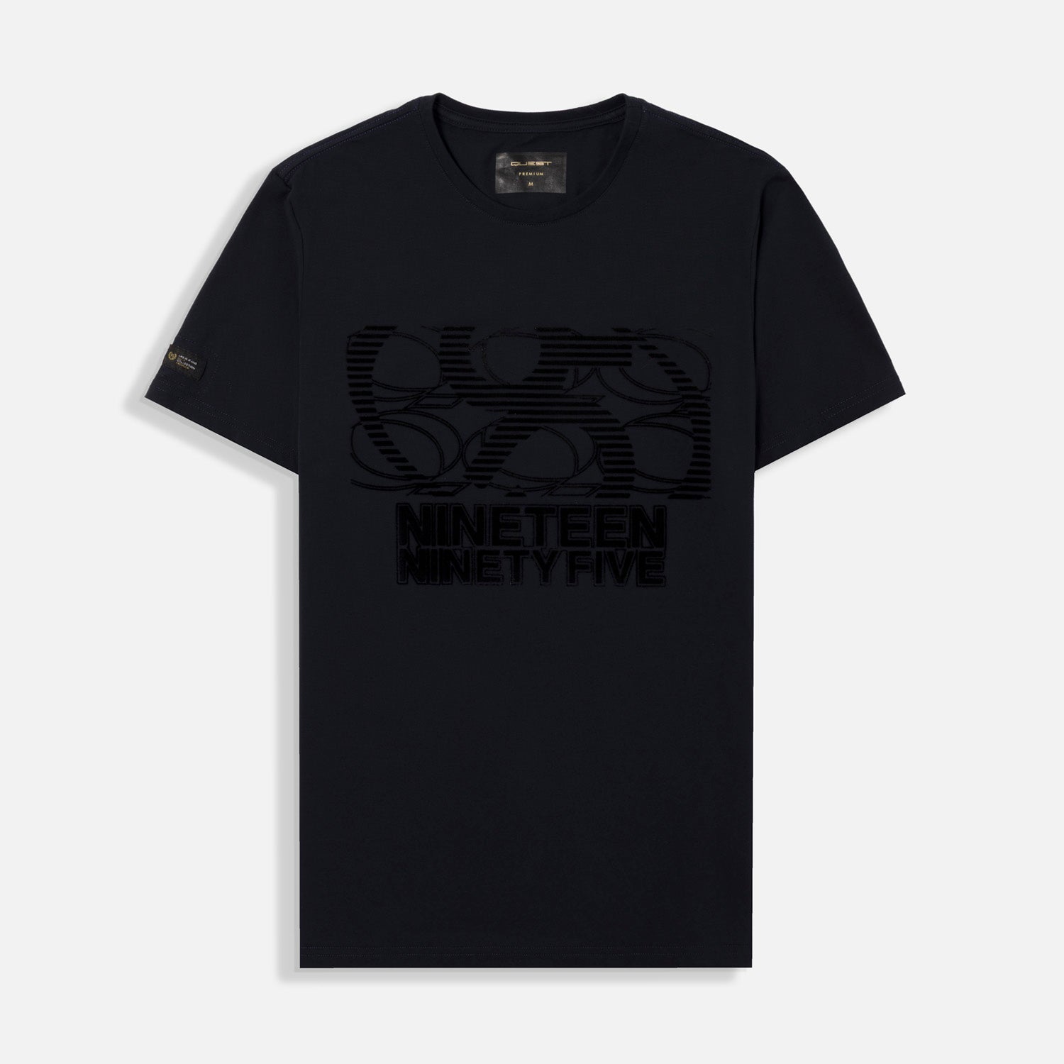 CAMISETA PREMIUM MANGA CORTA COLOR AZUL OSCURO